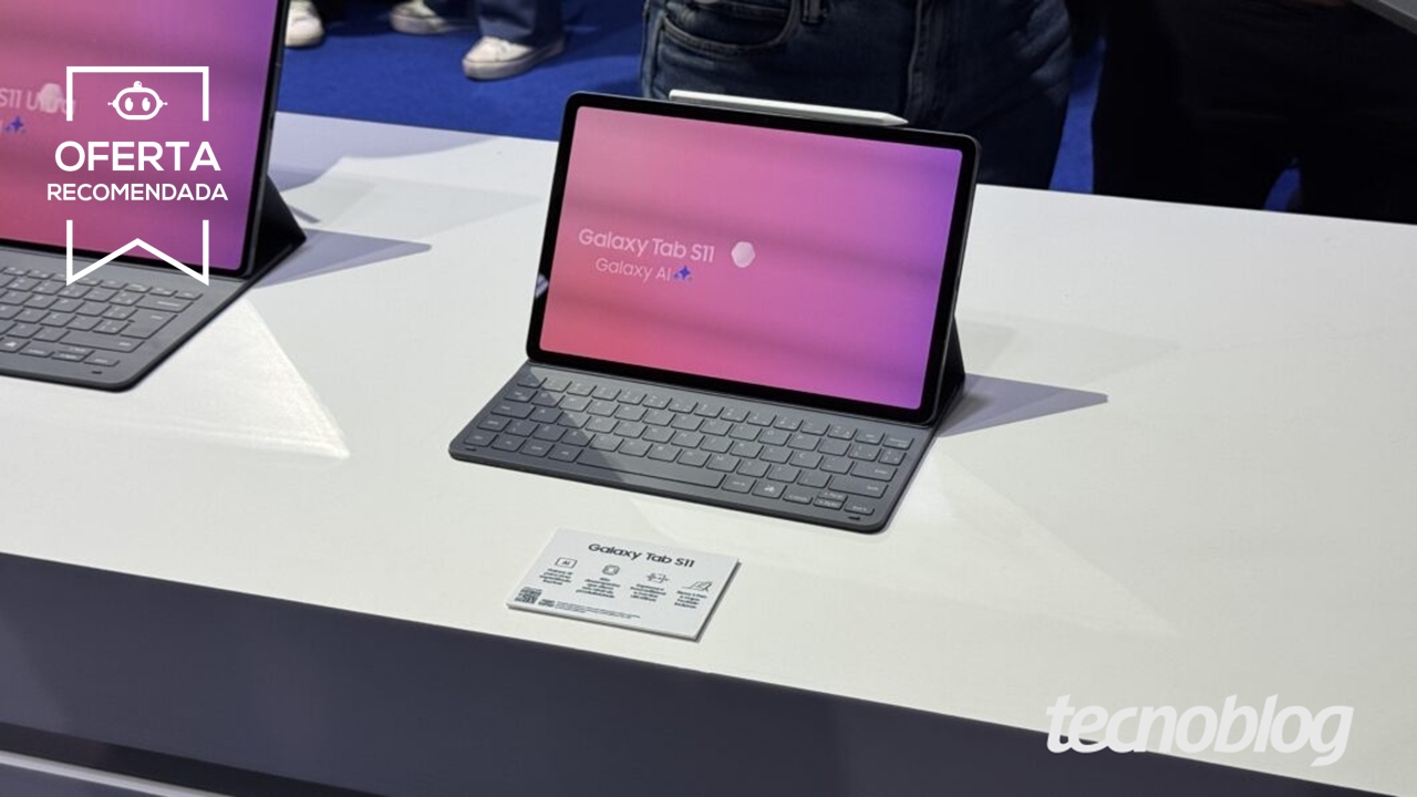 Galaxy Tab S11 tem 23% OFF em até 10x sem juros em oferta no Mercado Livre